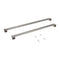 JennAir 36-IN, 2DBM Rise-Style Built-In, Side-by-Side Refrigerator Handle Kit - Stainless Steel, also for 15-IN Ice Makers/Compactors
