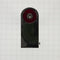 Refrigerator Handle Kit With Two Red Medallions For Panel-ready Undercounter Models And Wine Cellars