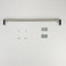 Refrigerator Handle Kit With Two Red Medallions For Panel-ready Undercounter Models And Wine Cellars
