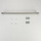 Refrigerator Handle Kit With Two Red Medallions For Panel-ready Undercounter Models And Wine Cellars