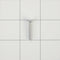 Refrigerator Handle Kit With Two Red Medallions For Panel-ready Undercounter Models And Wine Cellars