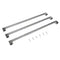Jennair 36-in Rise-style Built-in, Fdbm Refrigerator Handle Kit - Stainless Steel, Also For 15-in Ice Makers/compactors