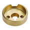 Jennair 3-in D Single Bezel For Rise-style Commercial Range And Rangetop Burner Griddle Knobs - Brass