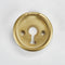 Jennair 3-in D Single Bezel For Rise-style Commercial Range And Rangetop Burner Griddle Knobs - Brass