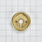 Jennair 3-in D Single Bezel For Rise-style Commercial Range And Rangetop Burner Griddle Knobs - Brass