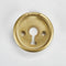 JennAir 3-IN D Single Bezel for Rise-Style Commercial Range and Rangetop Burner Griddle Knobs - Brass