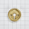 JennAir 3-IN D Single Bezel for Rise-Style Commercial Range and Rangetop Burner Griddle Knobs - Brass