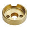 JennAir 3-IN D Single Bezel for Rise-Style Commercial Range and Rangetop Burner Griddle Knobs - Brass