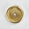 Jennair 3-in D Single Bezel For Rise-style Commercial Range And Rangetop Burner Griddle Knobs - Brass