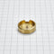 Jennair 3-in D Single Bezel For Rise-style Commercial Range And Rangetop Burner Griddle Knobs - Brass