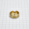 JennAir 3-IN D Single Bezel for Rise-Style Commercial Range and Rangetop Burner Griddle Knobs - Brass