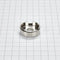 JennAir 3-IN D Single Bezel for Rise-Style Commercial Range and Rangetop Oven Knobs - Chrome