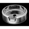 JennAir 3-IN D Single Bezel for Rise-Style Commercial Range and Rangetop Griddle Knobs - Chrome