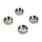 JennAir 3-IN D Bezel (Set of 4) for Rise-Style Commercial Range and Rangetop Griddle Knobs - Chrome