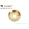 JennAir Single Bezel for Rise-Style Commercial Range and Rangetop Griddle Knobs - Brass