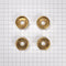 JennAir Bezel (Set of 4) for Rise-Style Commercial Range and Rangetop Knobs - Brass