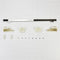 Built-In Oven Side Trim Kit, Stainless Steel with (2) 30" trim pieces