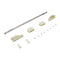 Built-In Oven Side Trim Kit, Stainless Steel with (2) 30" trim pieces