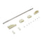 Built-in Oven Side Trim Kit, Stainless Steel With (2) 30" Trim Pieces