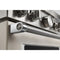 KitchenAid Commercial-Style Range Handle Medallion Kit - Black (Includes Two Medallions, Screws, and One 1/8-IN Hex Wrench)