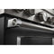 KitchenAid Commercial-Style Range Handle Medallion Kit - Black (Includes Two Medallions, Screws, and One 1/8-IN Hex Wrench)