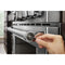 KitchenAid Commercial-Style Range Handle Medallion Kit - Black (Includes Two Medallions, Screws, and One 1/8-IN Hex Wrench)