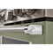 KitchenAid Commercial-Style Range Handle Medallion Kit - Silver (Includes Two Medallions, Screws, and One 1/8-IN Hex Wrench)