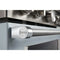 KitchenAid Commercial-Style Range Handle Medallion Kit - Silver (Includes Two Medallions, Screws, and One 1/8-IN Hex Wrench)
