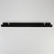 30" Microwave Bottom Trim Kit, Black, with all trim pieces and deflector shield