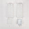 Ice Maker Removal Kit, with (1) plastic closure, (3) hole plugs, (1) evaporator cover, (1) tube fitting cover and (2) ice trays
