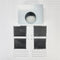 Range Hood Wall Recirculation Kit With 2 Charcoal Filters, 4 Clips, And A Deflector Damper - Silver