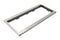 Built-In Low Profile Microwave Slim Trim Kit, Stainless Steel, Size: 31.5"L x 17.5"W x 5"D, fits cut-out height 12"