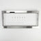 Built-In Low Profile Microwave Slim Trim Kit with Pocket Handle, Stainless Steel, fits cut-out height 12"
