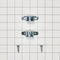 Power Cord Strain Relief Clamp Connector Fits Any 40a, Srdt And Drt 8-2c + 10-2c Cooking Power Cord