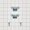 Power Cord Strain Relief Clamp Connector Fits Any 40a, Srdt And Drt 8-2c + 10-2c Cooking Power Cord