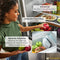 Refrigerator Produce Preserver Starter Kit with New Holder, Sachets, and Timestrip