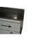 Wall-Mount Hood Chimney Extension Kit, Stainless Steel, for ceilings between 10-1/2' to 12'