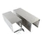 Wall-Mount Hood Chimney Extension Kit, Stainless Steel, for ceilings between 8-7/8' to 10-1/2'