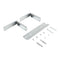 Wall-Mount Hood Chimney Extension Kit, Stainless Steel, for ceilings between 8-7/8' to 10-1/2'