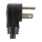 1.7' Dishwasher Power Cord 3 Wire 15 Amp Right Angle Plug
