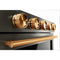 Bronze Handle And Knob Hardware Accessory Kit For Kitchenaid® Slide-in Convectionrange