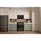 Bronze Handle And Knob Hardware Accessory Kit For Kitchenaid® Slide-in Convectionrange