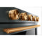 Bronze Handle And Knob Hardware Accessory Kit For Kitchenaid® Slide-in Convectionrange
