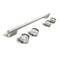 Stainless Steel Handle And Knob Hardware Accessory Kit For Kitchenaid® Slide-in Convectionrange