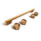 Bronze Handle And Knob Hardware Accessory Kit For Kitchenaid® Slide-in Convectionrange