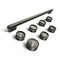 Black Ore Handle And Knob Hardware Accessory Kit For Kitchenaid® 36" Commercial-style Dual Fuel Range