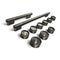 Black Ore Handle And Knob Hardware Accessory Kit For Kitchenaid® 48" Commercial-style Dual Fuel Range