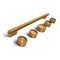 Bronze Handle And Knob Hardware Accessory Kit For Kitchenaid® 30" Commercial-style Induction Range