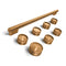 Bronze Handle And Knob Hardware Accessory Kit For Kitchenaid® 36" Commercial-style Induction Range