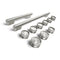 Stainless Steel Handle And Knob Hardware Accessory Kit For Kitchenaid® 48" Commercial-style Induction Range